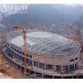 Prefab light steel space frame stadium roofing cover